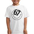 Six Seven Meme Viral Internet Sound 67 Back To School Graphic Kid T-Shirt
