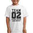 Team 2nd Grade All-Stars Back To School Sports Jersey Graphic Kid T-Shirt