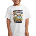 Watch Out Preschool Here I Come Preschool Back To School Graphic Kid T-Shirt