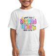 Watch Out Second Grade Here I Come 2nd Grade Back To School Graphic Kid T-Shirt