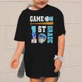 1st Grade Back To School Baseball Drip Ice Cream Game On Graphic Kid T-Shirt 1st Grade Back To School Baseball Drip Ice Cream Game On Graphic Kid T-Shirt