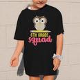 6th Grade Squad Back To School Owl & Pencil Graphic Kid T-Shirt 6th Grade Squad Back To School Owl & Pencil Graphic Kid T-Shirt