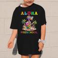 Aloha Preschool Flamingo Hawaii Back To School Kids Girl Graphic Kid T-Shirt Aloha Preschool Flamingo Hawaii Back To School Kids Girl Graphic Kid T-Shirt