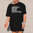 America Needs Music Education Advocacy Back To School Graphic Kid T-Shirt America Needs Music Education Advocacy Back To School Graphic Kid T-Shirt