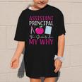 Assistant Principal The Students Are My Why Back To School Graphic Kid T-Shirt