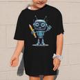 Back To School 2025 Robot Pencil For Kids Graphic Kid T-Shirt Back To School 2025 Robot Pencil For Kids Graphic Kid T-Shirt