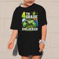 Back To School 4th Fourth Grade Level Unlocked Gamer Kid Graphic Kid T-Shirt Back To School 4th Fourth Grade Level Unlocked Gamer Kid Graphic Kid T-Shirt