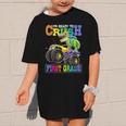Back To School Boy Dinosaur I'm Ready To Crush First Grade Graphic Kid T-Shirt