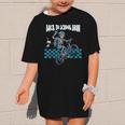 Back To School Bruh Boy Skeleton Riding On a BMX Bike Graphic Kid T-Shirt