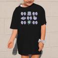 Back To School Coquette Bow Gingham First Day Of School Bows Graphic Kid T-Shirt Back To School Coquette Bow Gingham First Day Of School Bows Graphic Kid T-Shirt