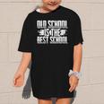 Back To School Vibes Old School Is The Best School Graphic Kid T-Shirt Back To School Vibes Old School Is The Best School Graphic Kid T-Shirt