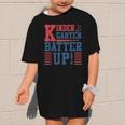 Baseball Kindergarten Back To School Kindergarten Batter Up Graphic Kid T-Shirt Baseball Kindergarten Back To School Kindergarten Batter Up Graphic Kid T-Shirt
