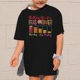 Battery Life Of A Bus Driver First Day Back To School Graphic Kid T-Shirt Battery Life Of A Bus Driver First Day Back To School Graphic Kid T-Shirt