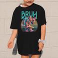 Boys Modern Bruh Big Foot Back To School Graphic Graphic Kid T-Shirt Boys Modern Bruh Big Foot Back To School Graphic Graphic Kid T-Shirt