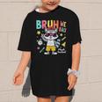 Bruh We Back Raccoon Back To School Graphic Kid T-Shirt Bruh We Back Raccoon Back To School Graphic Kid T-Shirt