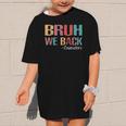 Bruh We Back To School Counselor Vintage Advisor Graphic Kid T-Shirt Bruh We Back To School Counselor Vintage Advisor Graphic Kid T-Shirt