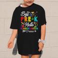 Bye Pre-K Hello Kindergarten Students Pupils Back To School Graphic Kid T-Shirt Bye Pre-K Hello Kindergarten Students Pupils Back To School Graphic Kid T-Shirt