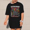 Cafeteria Manager School Cafeteria Crew Back To School Graphic Kid T-Shirt