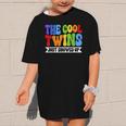 Cool Twins Just Showed Up Kid Boy Teen Twin Back To School Graphic Kid T-Shirt Cool Twins Just Showed Up Kid Boy Teen Twin Back To School Graphic Kid T-Shirt