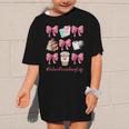 Cute Coquette Bows School Secretary Life Back To School Graphic Kid T-Shirt