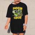 Diggin 4th Grade Bulldozer Back To School Graphic Kid T-Shirt Diggin 4th Grade Bulldozer Back To School Graphic Kid T-Shirt