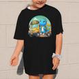 Dinosaur Kids Riding a Bus Back To School Ready To Crush Graphic Kid T-Shirt Dinosaur Kids Riding a Bus Back To School Ready To Crush Graphic Kid T-Shirt
