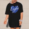 Eagles Heart Back To School Spirit B Graphic Kid T-Shirt