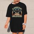 Elementary Level Unlocked Video Game Back To School Boys Graphic Kid T-Shirt