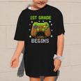 First Day Of 1st Grade Level Begins Back To School Boy Graphic Kid T-Shirt First Day Of 1st Grade Level Begins Back To School Boy Graphic Kid T-Shirt