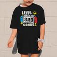 First Day Of 3rd Grade Level Unlocked Game Back To School Graphic Kid T-Shirt