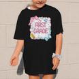 First Grade Back To School Girls Kids Coquette Bows Retro Graphic Kid T-Shirt First Grade Back To School Girls Kids Coquette Bows Retro Graphic Kid T-Shirt