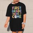 First Grade Here I Come Unicorn Back To School Graphic Kid T-Shirt