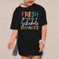 Fresh Out Of Schedule Changes Counselor Back To School Graphic Kid T-Shirt Fresh Out Of Schedule Changes Counselor Back To School Graphic Kid T-Shirt