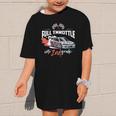 Full Throttle Into Second 2nd Grade Race Car Back To School Graphic Kid T-Shirt