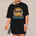 The Future Is Bright I Need Shades Back To School Students Graphic Kid T-Shirt