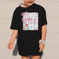 Girls Pre-K Coquette Bow Pink Preppy Back To School Graphic Kid T-Shirt Girls Pre-K Coquette Bow Pink Preppy Back To School Graphic Kid T-Shirt