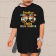 Goodbye Middle School Hello High School Back To School Graphic Kid T-Shirt
