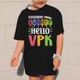 Goodbye Summer Hello VPK First Day Of VPK Back To School Graphic Kid T-Shirt Goodbye Summer Hello VPK First Day Of VPK Back To School Graphic Kid T-Shirt