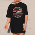 Groovy School Community Liaison Back To School Appreciation Graphic Kid T-Shirt