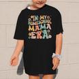 In My Homeschool Mama Era Retro Back To School Graphic Kid T-Shirt In My Homeschool Mama Era Retro Back To School Graphic Kid T-Shirt