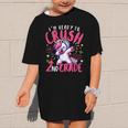 I'm Ready To Crush 2nd Grade Dabbing Unicorn Back To School Graphic Kid T-Shirt I'm Ready To Crush 2nd Grade Dabbing Unicorn Back To School Graphic Kid T-Shirt