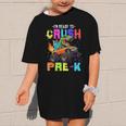 I'm Ready To Crush Pre-k Dinosaur Truck Back To School Boys Graphic Kid T-Shirt I'm Ready To Crush Pre-k Dinosaur Truck Back To School Boys Graphic Kid T-Shirt