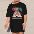 I'm Ready To Crush Third Grade Unicorn Back To School Girls Graphic Kid T-Shirt I'm Ready To Crush Third Grade Unicorn Back To School Girls Graphic Kid T-Shirt