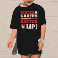 Kindergarten Batter Up Back To School Baseball Player Boys Graphic Kid T-Shirt