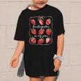 Kindergarten Is My Jam Strawberry Back To School Girls Boys Graphic Kid T-Shirt