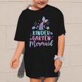 Kindergarten Mermaid Back To School Girls First Day Kinder Graphic Kid T-Shirt