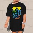 Kindergarten Vibes Only Glow Sunglasses Back To School Graphic Kid T-Shirt Kindergarten Vibes Only Glow Sunglasses Back To School Graphic Kid T-Shirt