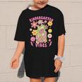 Kindergarten Vibes Groovy Kindergarten Back To School Frog Graphic Kid T-Shirt Kindergarten Vibes Groovy Kindergarten Back To School Frog Graphic Kid T-Shirt
