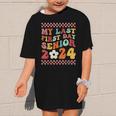 My Last First Day Senior 2024 Back To School Class Of 2024 Graphic Kid T-Shirt My Last First Day Senior 2024 Back To School Class Of 2024 Graphic Kid T-Shirt