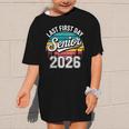 My Last First Day Senior 2026 Vintage Back To School Graphic Kid T-Shirt My Last First Day Senior 2026 Vintage Back To School Graphic Kid T-Shirt